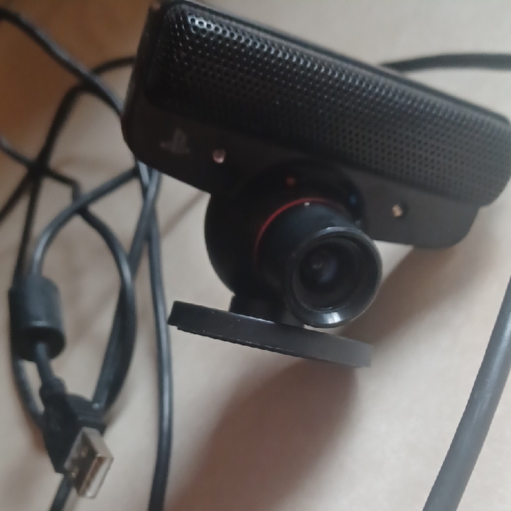 Black Sony PlayStation Camera